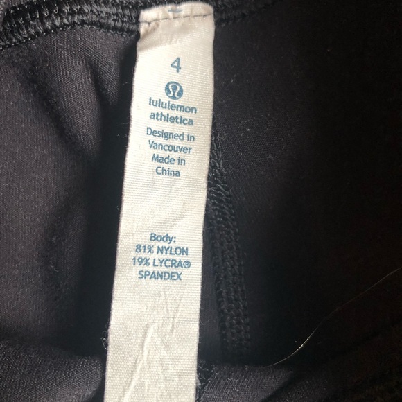Black lululemon pants - Picture 2 of 3